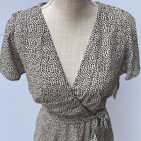 Altard State Black Dot Mini Dress - Picture 2 of 7